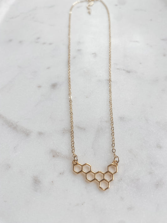 Honeycomb Necklace