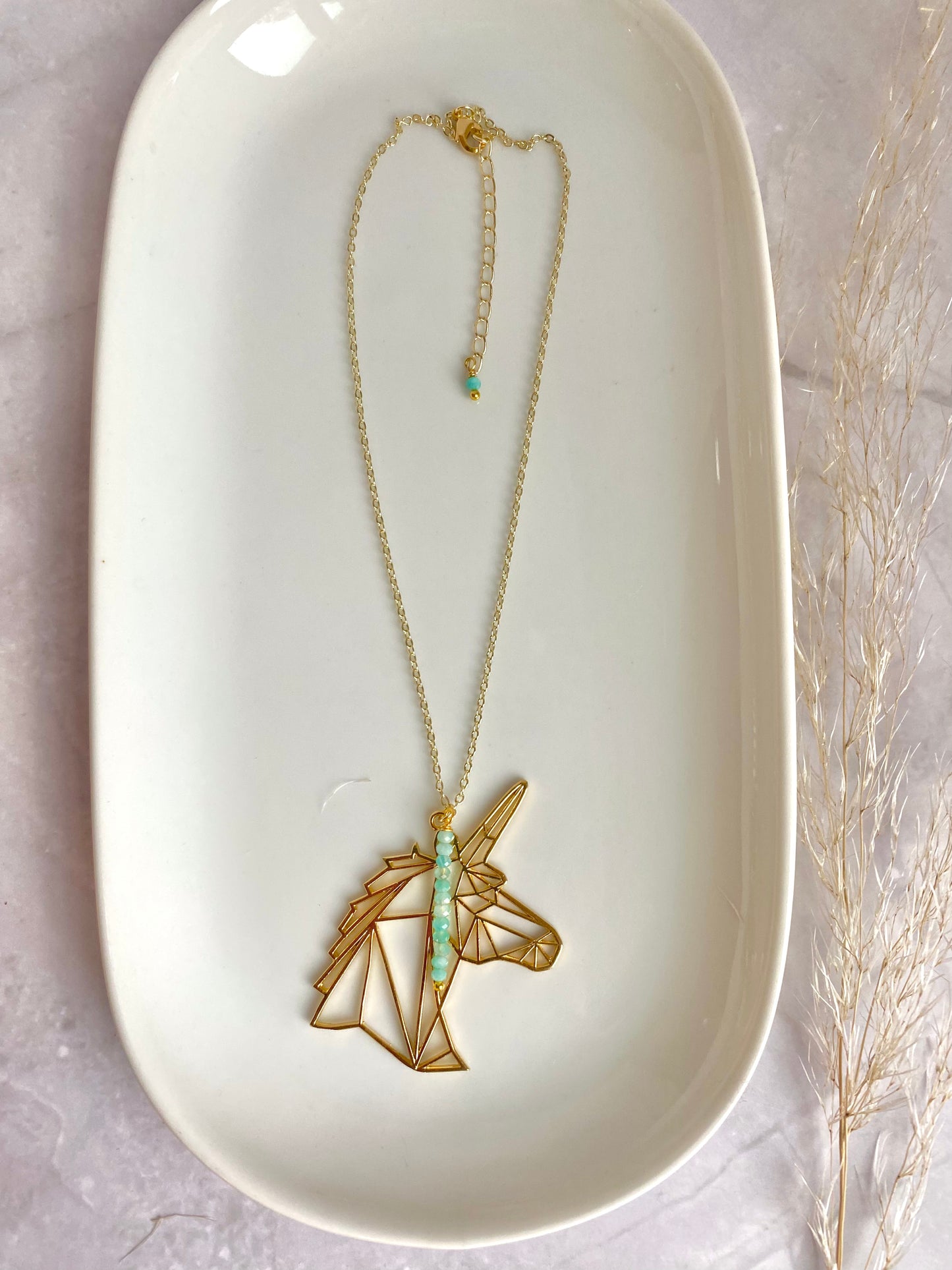 Unicorn and Amazonite