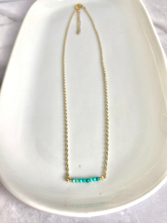 Dainty Turquoise Necklace