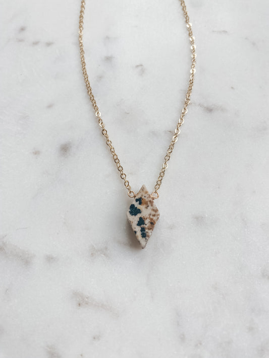 Dalmatian Jasper Necklace