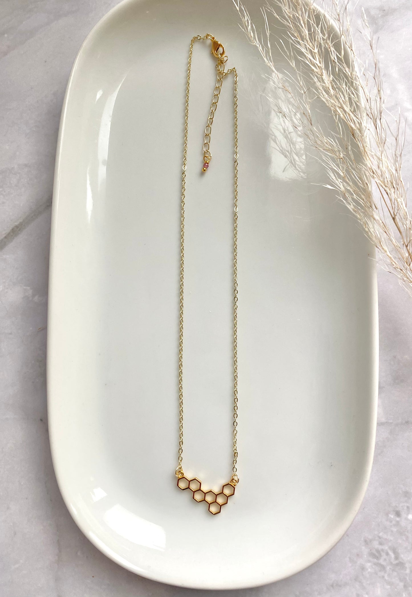 Honeycomb Necklace