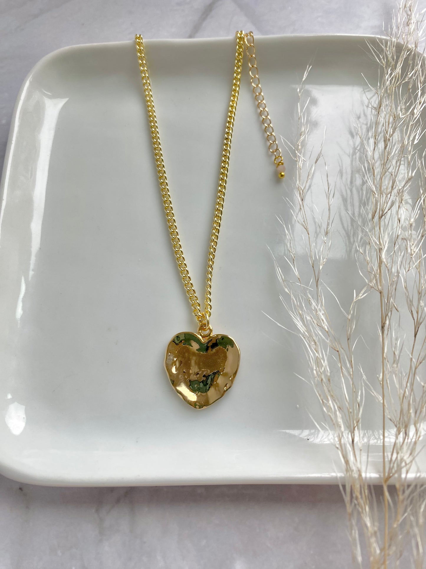 Gold Heart Necklace